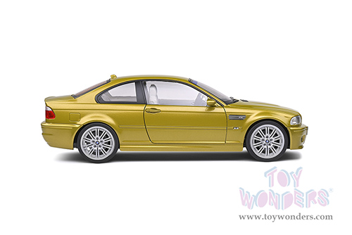Solido - BMW E46 M3 Coupé (2000, 1/18 scale diecast model car, Phoenix Yellow) S1806501