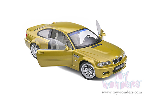 Solido - BMW E46 M3 Coupé (2000, 1/18 scale diecast model car, Phoenix Yellow) S1806501