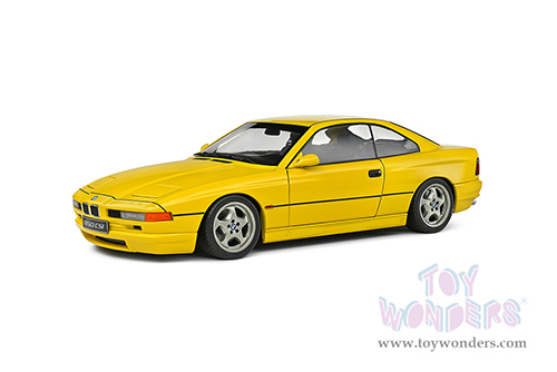 Solido - BMW 850 (E31) CSI (1990, 1/18 scale diecast model car, Yellow) S1807005