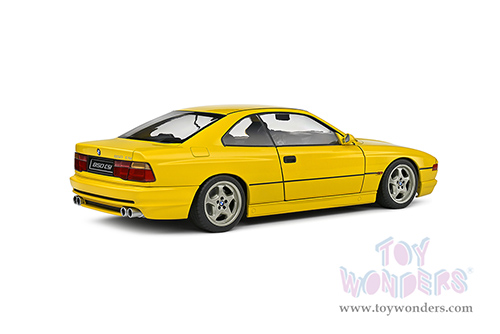 Solido - BMW 850 (E31) CSI (1990, 1/18 scale diecast model car, Yellow) S1807005