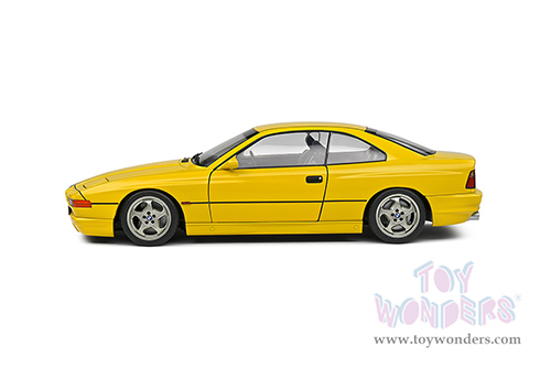 Solido - BMW 850 (E31) CSI (1990, 1/18 scale diecast model car, Yellow) S1807005