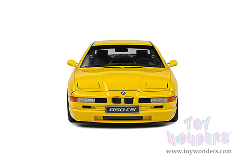 Solido - BMW 850 (E31) CSI (1990, 1/18 scale diecast model car, Yellow) S1807005