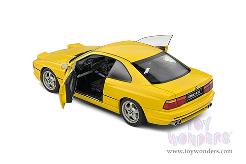 Solido - BMW 850 (E31) CSI (1990, 1/18 scale diecast model car, Yellow) S1807005