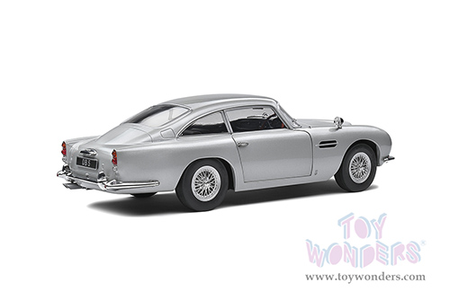 Solido - Aston Martin DB5 (1964, 1/18 scale diecast model car, Silver Birch) S1807101