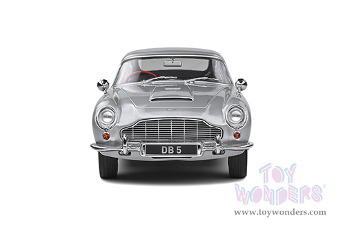 Solido - Aston Martin DB5 (1964, 1/18 scale diecast model car, Silver Birch) S1807101