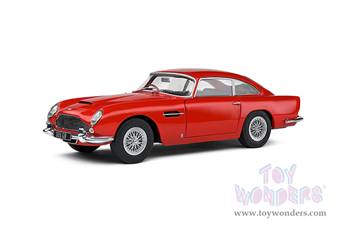 Solido - Aston Martin DB5 (1964, 1/18 scale diecast model car, Metallic Red) S1807103