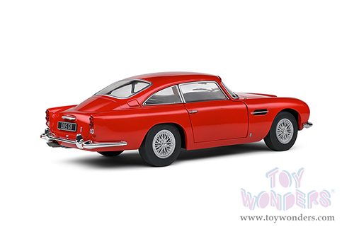 Solido - Aston Martin DB5 (1964, 1/18 scale diecast model car, Metallic Red) S1807103