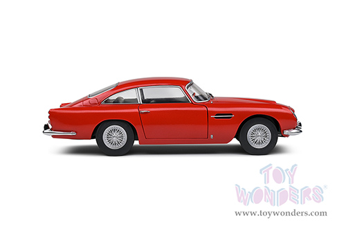 Solido - Aston Martin DB5 (1964, 1/18 scale diecast model car, Metallic Red) S1807103
