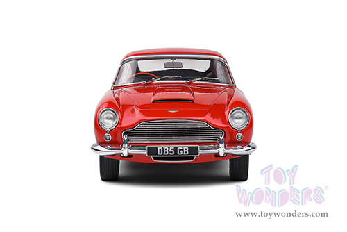 Solido - Aston Martin DB5 (1964, 1/18 scale diecast model car, Metallic Red) S1807103