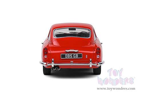 Solido - Aston Martin DB5 (1964, 1/18 scale diecast model car, Metallic Red) S1807103