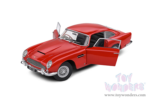 Solido - Aston Martin DB5 (1964, 1/18 scale diecast model car, Metallic Red) S1807103
