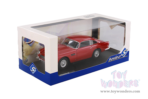 Solido - Aston Martin DB5 (1964, 1/18 scale diecast model car, Metallic Red) S1807103