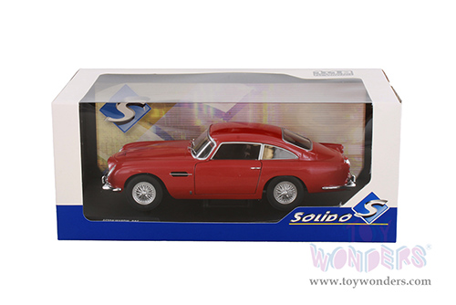 Solido - Aston Martin DB5 (1964, 1/18 scale diecast model car, Metallic Red) S1807103