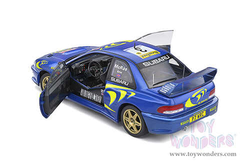 Solido - Subaru Impreza 22b #3 Colin McRae - Rallye Monte Carlo 1998 (1/18 scale diecast model car, Sonic Blue) S1807402