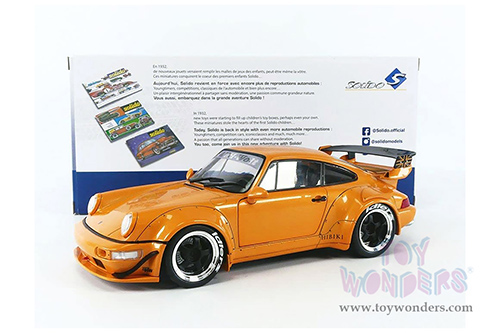 Solido - Porsche 964 RWB - Hibiki (2016, 1/18 scale diecast model car, Orange) S1807501