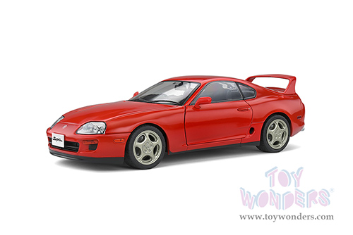 Solido - Toyota Supra MK.4 Hardtop (1993, 1/18 scale diecast model car, Renaissance Red) S1807601