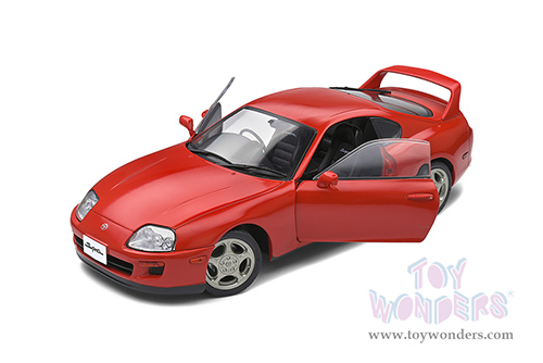 Solido - Toyota Supra MK.4 Hardtop (1993, 1/18 scale diecast model car, Renaissance Red) S1807601