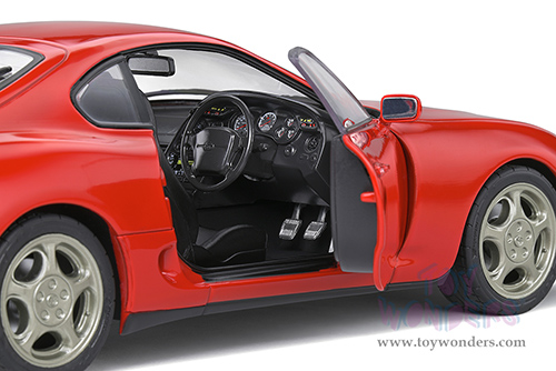 Solido - Toyota Supra MK.4 Hardtop (1993, 1/18 scale diecast model car, Renaissance Red) S1807601