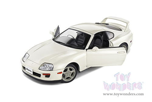 Solido - Toyota Supra MK.4 Convertible (1993, 1/18 scale diecast model car, Super White) S1807602