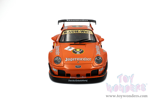 Solido - RWB Bodykit #7 "Jagermeister" (2020, 1/18 scale diecast model car, Orange) S1808506