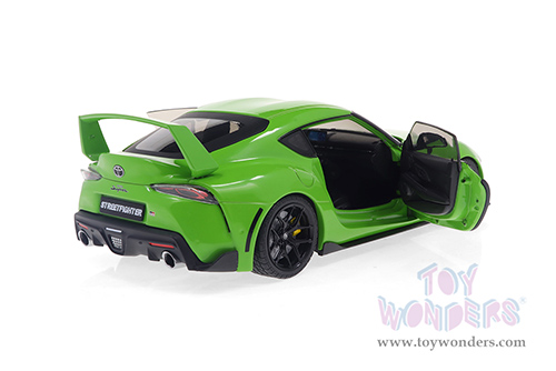 Solido - Toyota GR Supra Streetfighter (2023, 1/18 scale diecast model car, Wazabi Green) S1809004