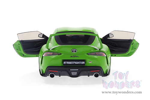 Solido - Toyota GR Supra Streetfighter (2023, 1/18 scale diecast model car, Wazabi Green) S1809004