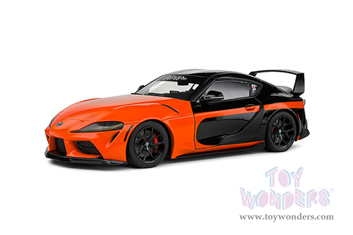 Solido - Toyota GR Supra Streetfighter (2024, 1/18 scale diecast model car, Orange/Black) S1809005