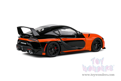 Solido - Toyota GR Supra Streetfighter (2024, 1/18 scale diecast model car, Orange/Black) S1809005