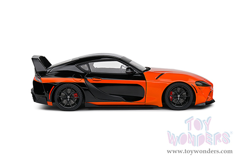 Solido - Toyota GR Supra Streetfighter (2024, 1/18 scale diecast model car, Orange/Black) S1809005
