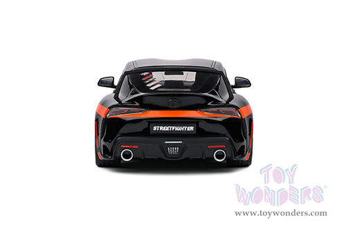 Solido - Toyota GR Supra Streetfighter (2024, 1/18 scale diecast model car, Orange/Black) S1809005