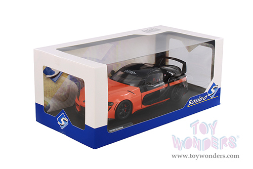 Solido - Toyota GR Supra Streetfighter (2024, 1/18 scale diecast model car, Orange/Black) S1809005