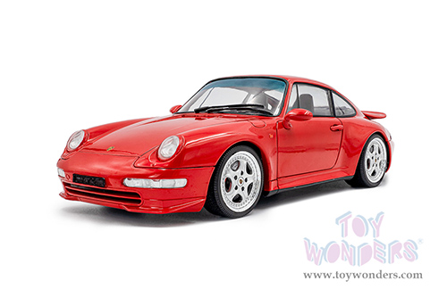 Solido - Porsche 911 (993) RS (1997, 1/18 scale diecast model car, Indischrot Red) S1810104