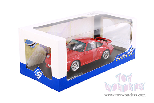 Solido - Porsche 911 (993) RS (1997, 1/18 scale diecast model car, Indischrot Red) S1810104