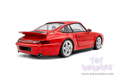 Solido - Porsche 911 (993) RS (1997, 1/18 scale diecast model car, Indischrot Red) S1810104