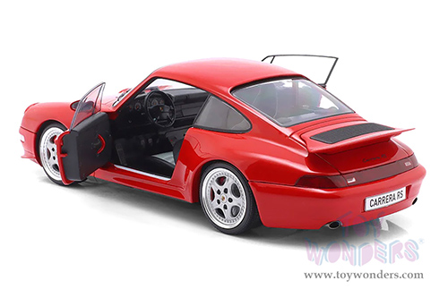 Solido - Porsche 911 (993) RS (1997, 1/18 scale diecast model car, Indischrot Red) S1810104