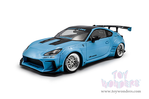 Solido - Toyota GR86 with Liberty Walk Body Kit (2024, 1/18 scale diecast model car, Baby Blue) S1813601