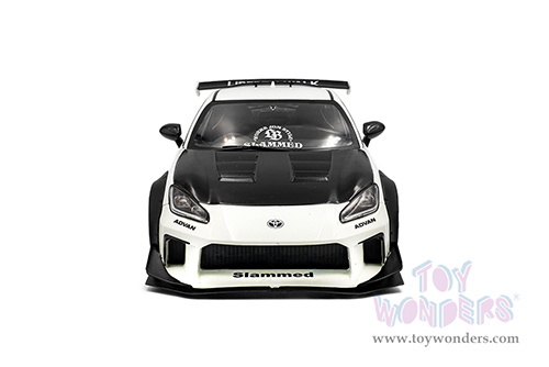 Solido - Toyota GR86 with Liberty Walk Body Kit (2024, 1/18 scale diecast model car, Pearl White) S1813602