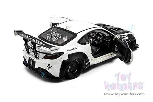 Solido - Toyota GR86 with Liberty Walk Body Kit (2024, 1/18 scale diecast model car, Pearl White) S1813602