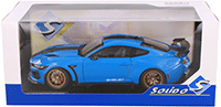 Solido - Ford Shelby Mustang Super Snake (2024, 1/18 scale diecast model car, Grabber Blue/Black Stripes) S1813802; 