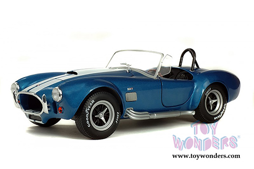 Solido - AC Cobra 427 MKII Convertible (1965, 1/18 scale diecast model car, Metallic Blue) S1850017