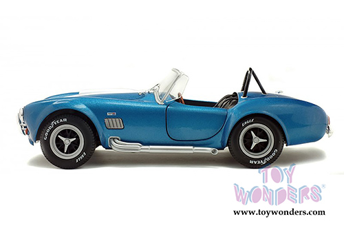 Solido - AC Cobra 427 MKII Convertible (1965, 1/18 scale diecast model car, Metallic Blue) S1850017