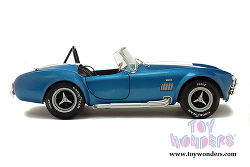 Solido - AC Cobra 427 MKII Convertible (1965, 1/18 scale diecast model car, Metallic Blue) S1850017