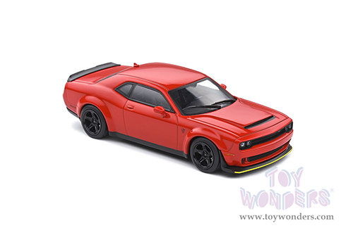 Solido - Dodge Challenger SRT Demon V8 6.2L (2018, 1/43 scale diecast model car, Thor Red) S4310301