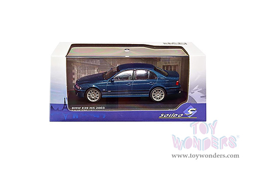Solido - BMW E39 M5 5.0 V8 32V (2003, 1/43 scale diecast model car, Estoril Blue) S4310501