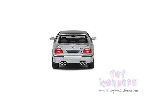 Solido - BMW E39 M5 5.0 V8 32V (2003, 1/43 scale diecast model car, Titanium Silver) S4310502