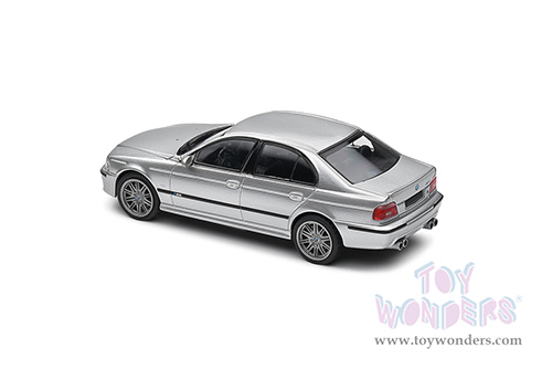Solido - BMW E39 M5 5.0 V8 32V (2003, 1/43 scale diecast model car, Titanium Silver) S4310502