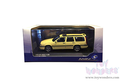 Solido - Volvo T5R (1995, 1/43 scale diecast model car, Cream Yellow) S4310601