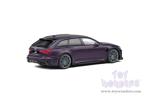 Solido - ABT RS6-R Audi (2022, 1/43 scale diecast model car, Merlin Purple Matte) S4310701