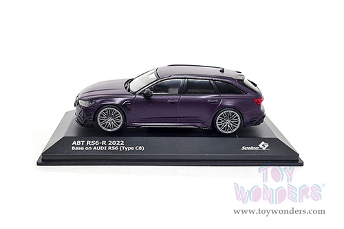 Solido - ABT RS6-R Audi (2022, 1/43 scale diecast model car, Merlin Purple Matte) S4310701