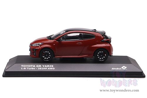 Solido - Toyota Yaris GR 1.6l Turbo - 261HP AWD (2020, 1/43 scale diecast model car, Karmina Red) S4311102